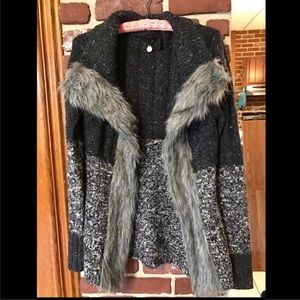 BKE boutique open front cardigan